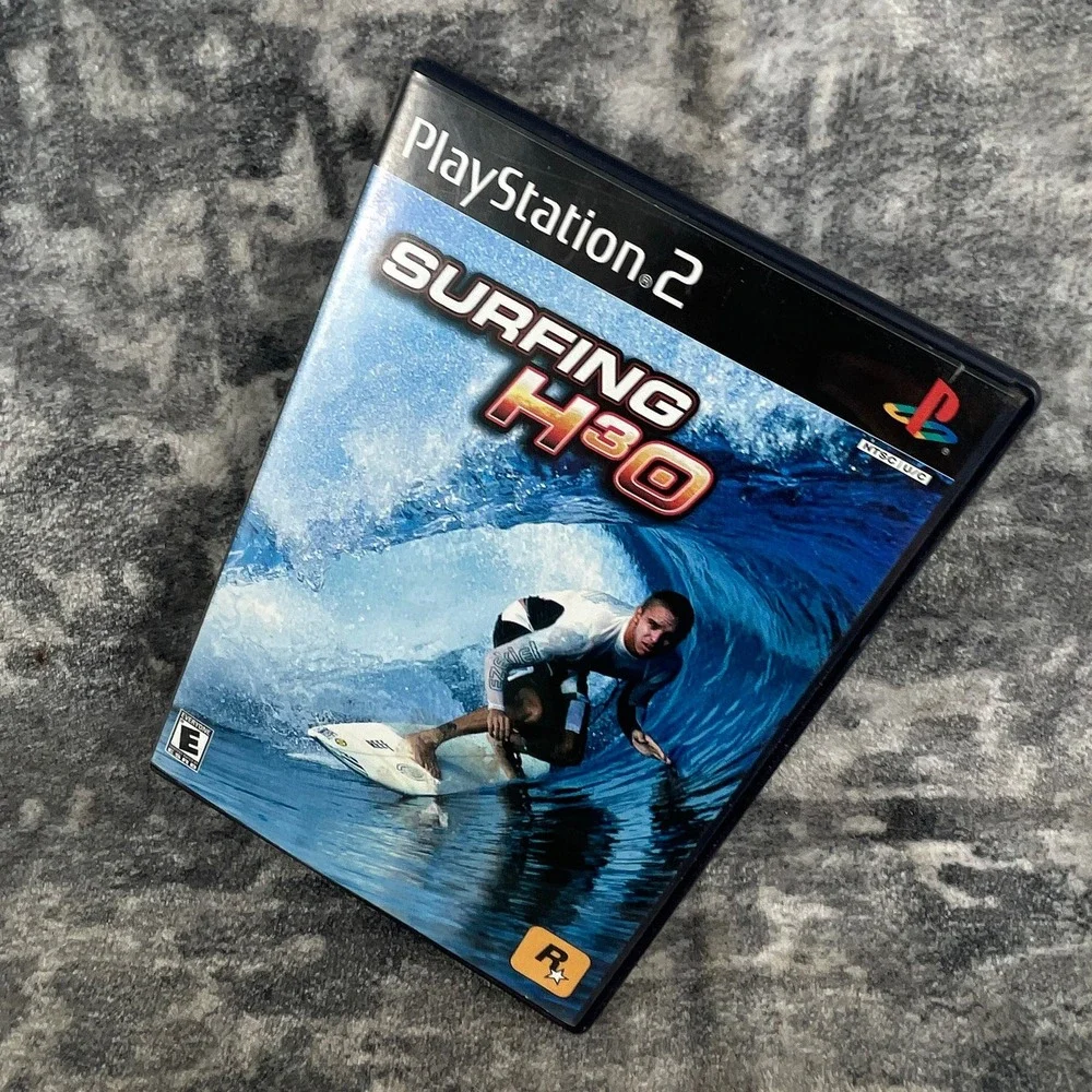 Surfing‎ H30 PS2 Rockstar Games PlayStation 2 Surf Sports Game 11 Characters